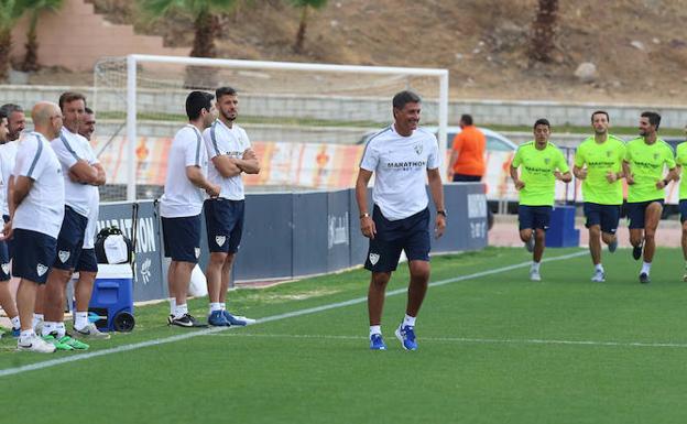 El Málaga ya ha empezado sus entrenamientos.