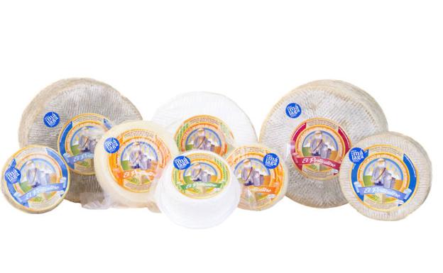 Quesos de El Porticatero, elaborados en Yunquera