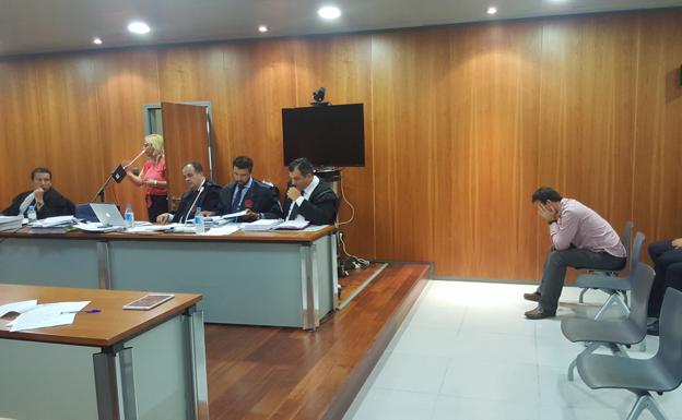 Antonio Fernández, en el juicio./Fernando González