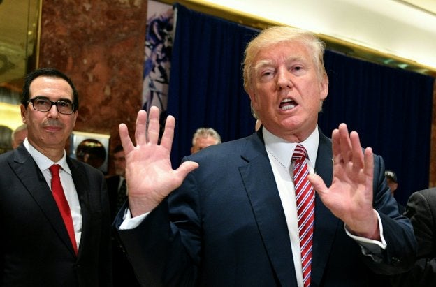 Sin control. El presidente «hace un espectáculo de sí mismo», a juicio de 'The New York Times'. :: afp