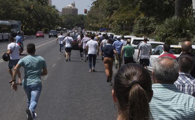 Incidentes en el Parque de Málaga