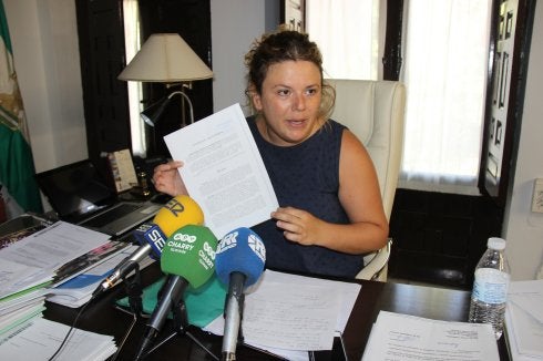 Teresa Valdenebro, ayer. :: v. m.