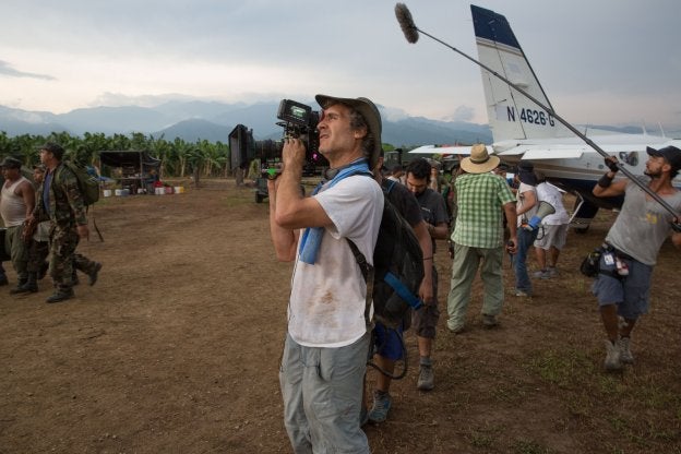 Doug Liman, en el rodaje de 'Barry Seal, el traficante'.