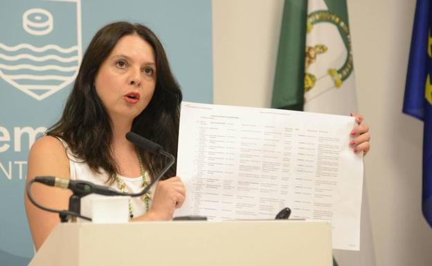 Maribel Tocón muestra las 45 líneas de actuaciones del plan estratégico de subvenciones