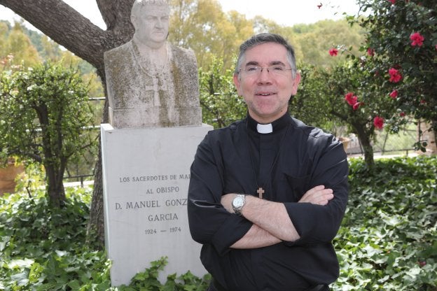 Antonio Eloy Madueño es el director para la Causa de los Santos y además rector del Seminario. :: s. fenosa