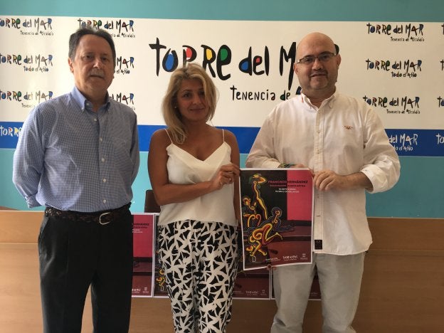 Rafael Reyna, María Jesús Hernández y Jesús Pérez Atencia.
