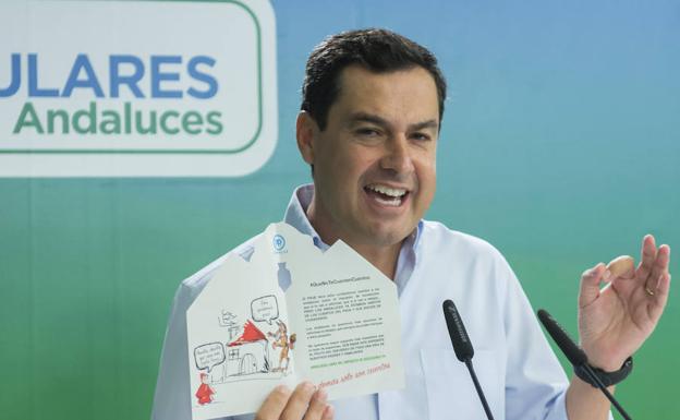 Moreno, en la presentación de la campaña.