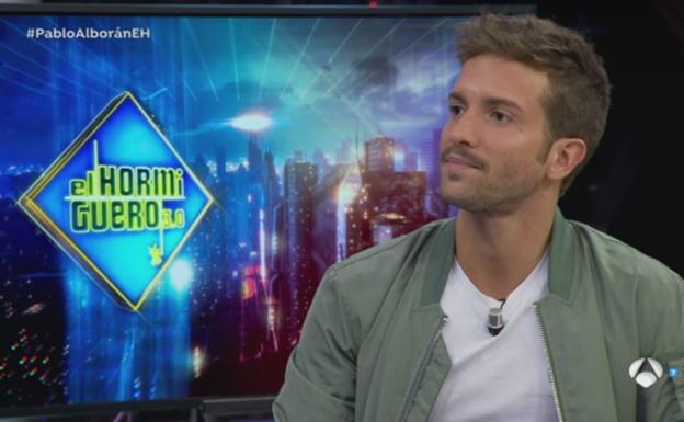Pablo Alborán, en el plató de 'El Hormiguero 3.0'
