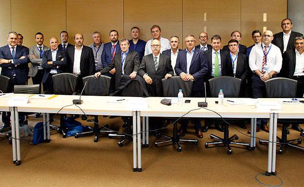 Asistentes a la asamblea de la ACB este lunes. /ACBPhoto