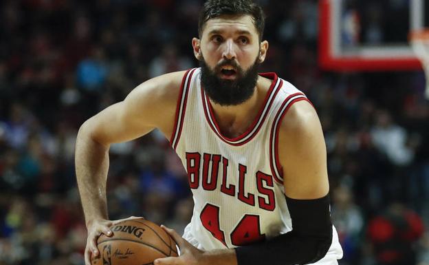 Nikola Mirotic. /Kamil Krzaczynski (Efe)