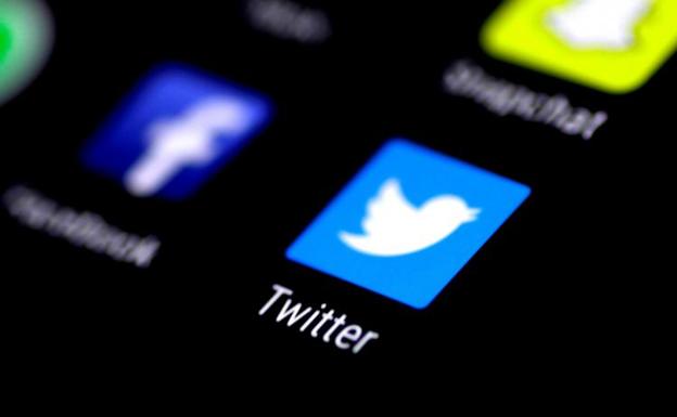 Logo de la apllicación de Twitter./Reuters