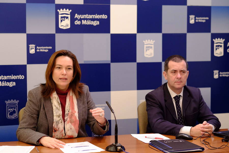 La concejala María del Mar Martín Rojo, en una imagen en rueda de prensa. /