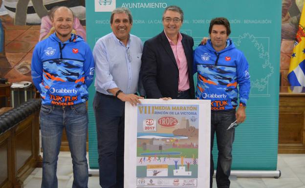 Presentación de la prueba en el Ayuntamiento de Rincón de la Victoria./SUR