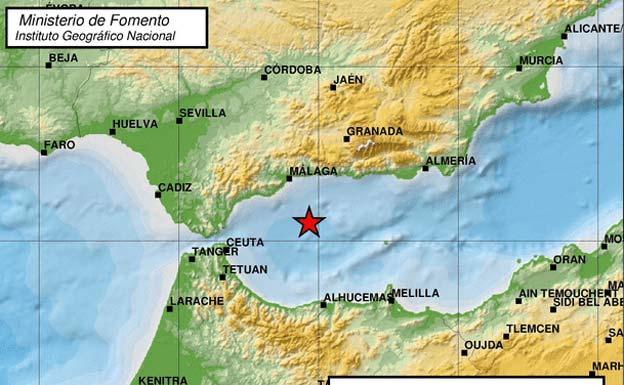 Un terremoto de 4 grados se deja sentir en distintos puntos de Málaga