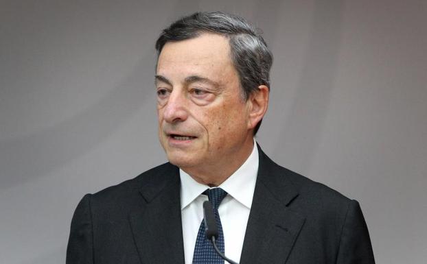 El presidente del Banco Central Europeo (BCE), Mario Draghi./Afp
