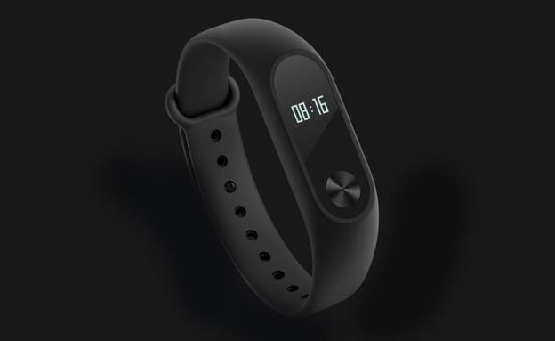 Pulsera Xiaomi Mi Band 2 que ha sido víctima del bulo./Xiaomi