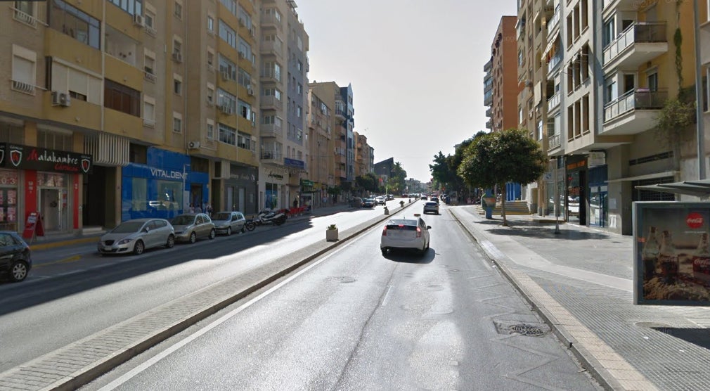 Imagen de la avenida de Carlos Haya./Google Maps