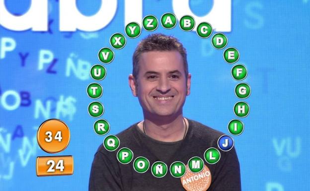 Antonio Ruiz, justo antes de enfrentarse a la última respuesta. /Mediaset