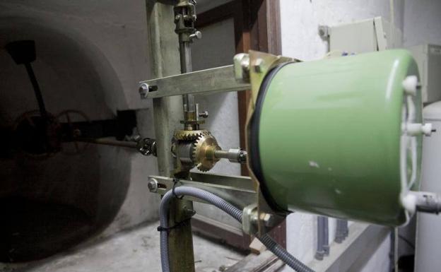 Uno de los relojes electrónicos que funcionan en la actualidad.