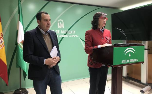 José Luis Ruiz Espejo y Rosa Aguilar. /Fernando Torres