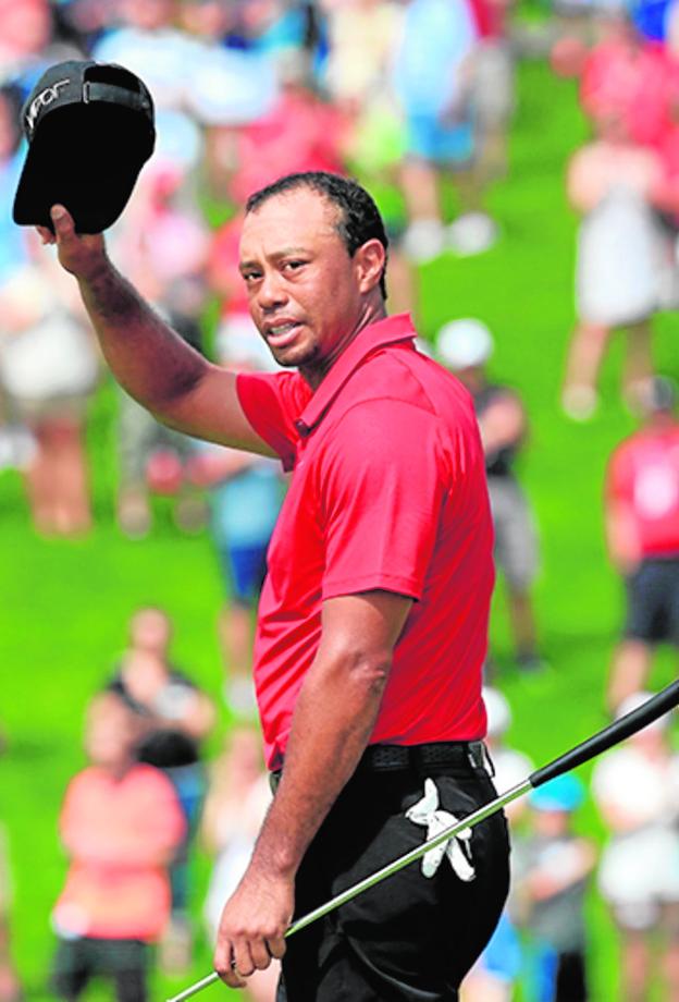Tiger Woods durante su reaparición el pasado mes de diciembre en Bahamas. :: sur
/