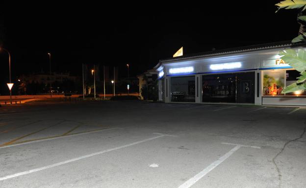 Vista del aparcamiento donde sucedieron los hechos./Josele-Lanza -
