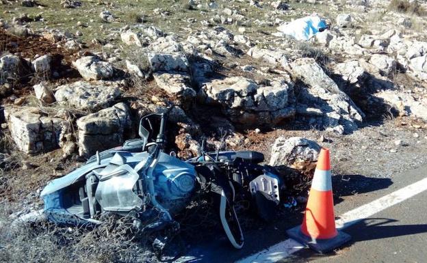 Un nuevo accidente eleva a tres los motoristas fallecidos en sólo cuatro días