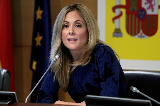 La secretaria general del Tesoro, Enma Navarro. :: efe/
