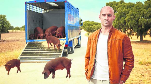 Alain estaba predestinado a vender jamones... hasta que experimentó la interpretación. /Telecinco