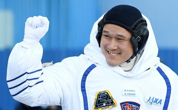 El astronauta japonés Norishige Kanai./Kirill Kudryavtsev (Reuters)