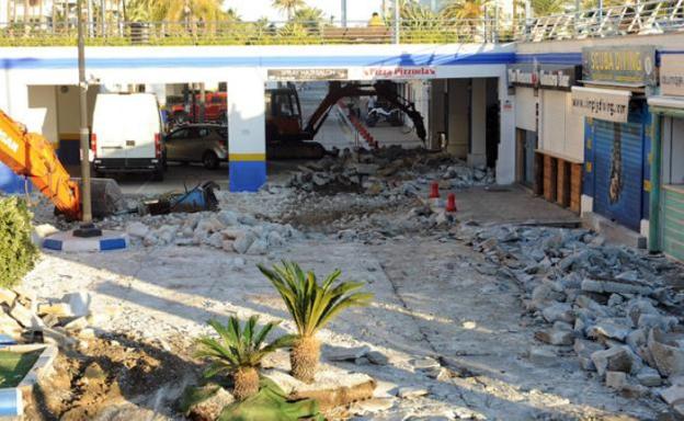 Las obras de integración del recinto arrancaron en noviembre. :: j.-l./