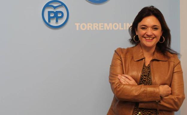 Del Cid, el pasado viernes en la sede del grupo municipal del PP en el Ayuntamiento. /SUR