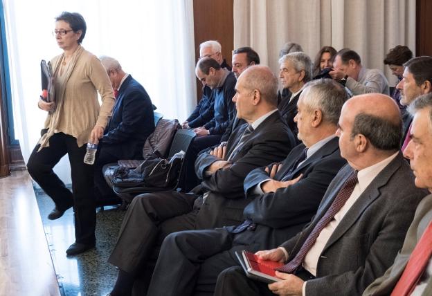 Carmen Martínez Aguayo, durante su declaración en el juicio de los ERE. :: efe/
