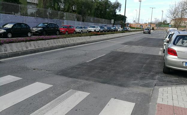 La calle, tras el arreglo.