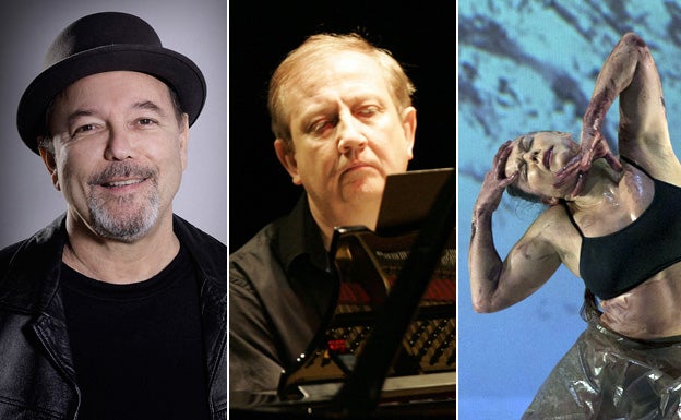 Rubén Blades, Wim Mertens y Rocío Molina ./