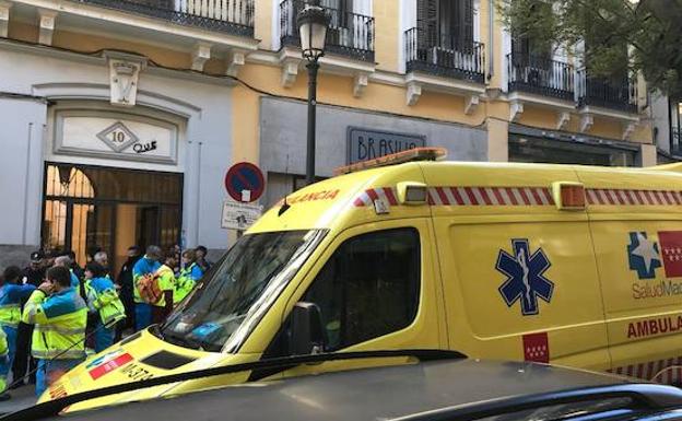 Imagen del lugar de la pelea. /112 Comunidad de Madrid