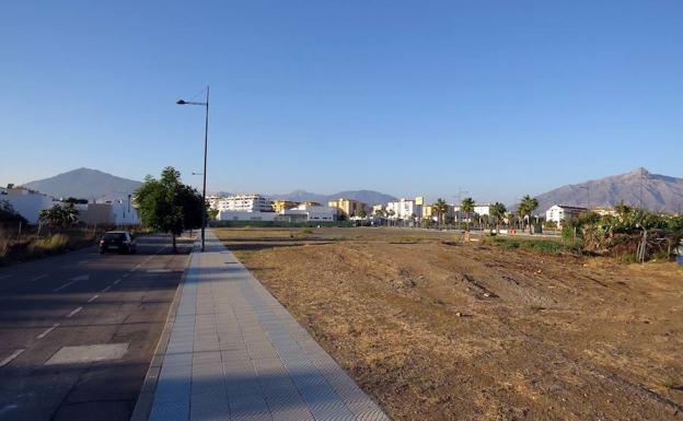 Parcela donde se construirá el nuevo instituto. /Josele-Lanza -