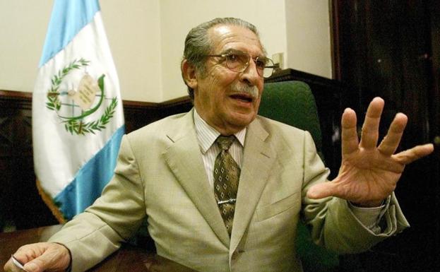 El exdictador de Guatemala Efraín Ríos Montt, en una imagen de archivo./REUTERS