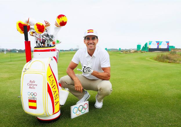 El jugador canario se muestra «ilusionado» ante la opción de ganar su primer Open de España. :: sur/