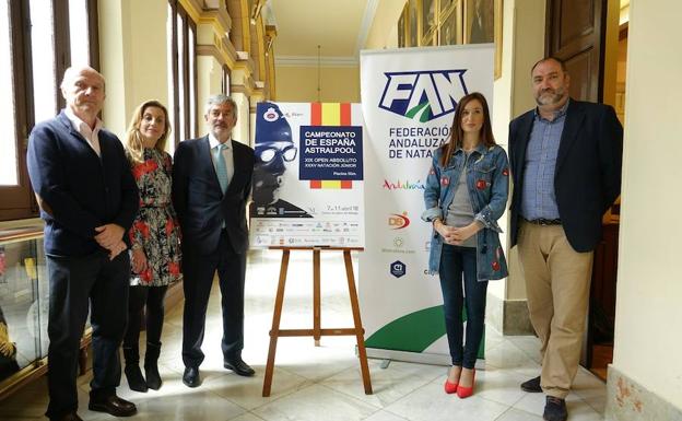 El campeonato de España fue presentado ayer en el Ayuntamiento de Málaga. /SUR