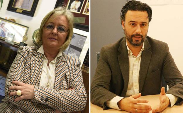 Teresa Porras y Raúl Jiménez. /SUR