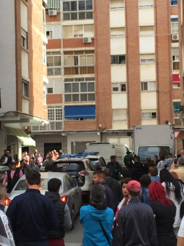 Imagen de uno de los registros, en la zona de Gaucín. :: sur/
