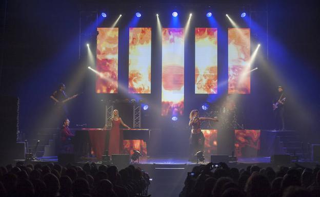 Un momento del show en el Cervantes. /Francis Silva