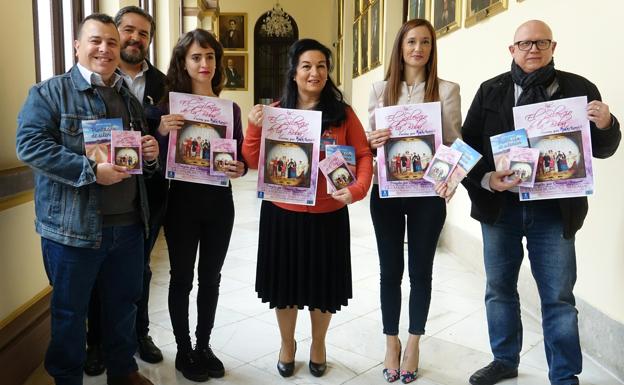 Presentación de la obra de teatro en el Ayuntamiento de Málaga/SUR