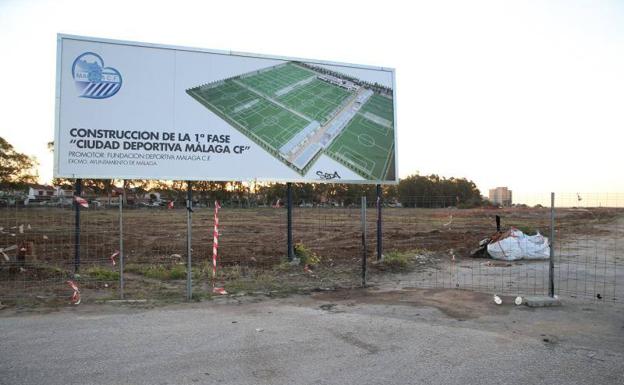 La constructora de La Academia del Málaga denuncia daños en maquinaria y amenazas