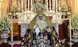 La Virgen de las Angustias, en sus cultos del pasado año./H. DESCENDIMIENTO