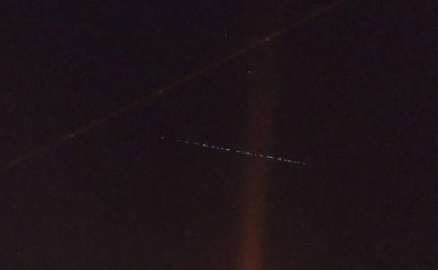 Tren de luz de Starlink