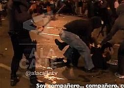 El policía infiltrado del 25S. / Vídeo: A la Calle/