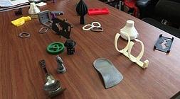 Las impresoras 3D crear objetos en plástico./