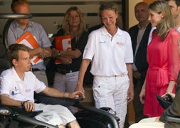 Letizia Ortiz, en Mallorca de visita oficial antes de sus vacaciones
